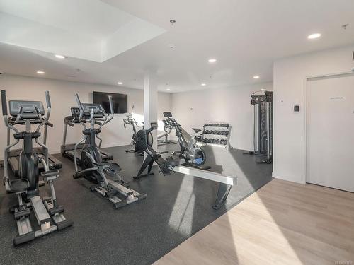 220-4830 Cedar Ridge Pl, Nanaimo, BC - Indoor Photo Showing Gym Room