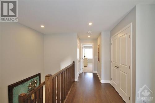 2nd Floor Hallway to Convenient 2nd Floor Laundry and Primary Bedroom - 338 Kilspindie Ridge, Ottawa, ON - Indoor Photo Showing Other Room