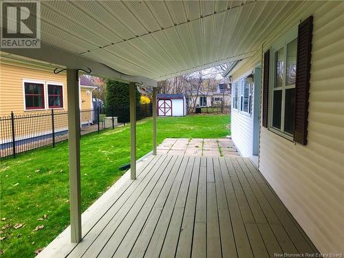 728 Churchill Row, Fredericton, NB - Outdoor With Deck Patio Veranda With Exterior