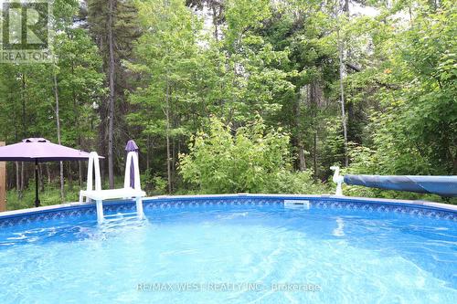 6509 Highway 11 N, North Bay, ON - Outdoor With Above Ground Pool With Backyard