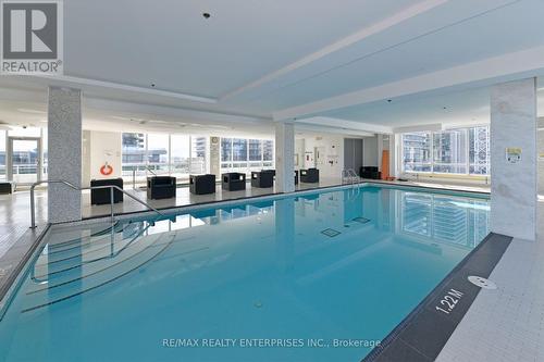 208 - 16 Brookers Lane, Toronto, ON - Indoor Photo Showing Other Room With In Ground Pool