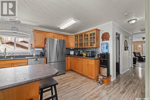 103 Crestview Drive, Lakeland Rm No. 521, SK - Indoor Photo Showing Kitchen With Stainless Steel Kitchen With Double Sink