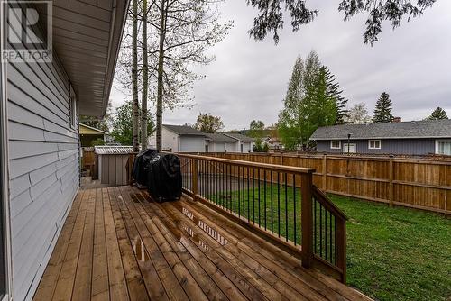 1645 Harper Drive, Prince George, BC - Outdoor With Deck Patio Veranda With Exterior