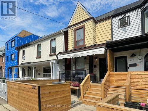 259 Claremont Street, Toronto, ON - Outdoor With Deck Patio Veranda With Facade