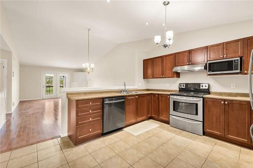 510 Queensway W|Unit #1, Simcoe, ON - Indoor Photo Showing Kitchen With Double Sink