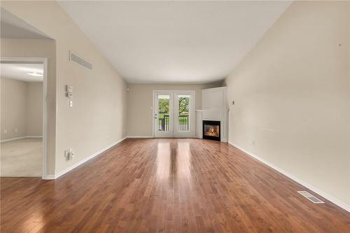 510 Queensway W|Unit #1, Simcoe, ON - Indoor Photo Showing Living Room With Fireplace