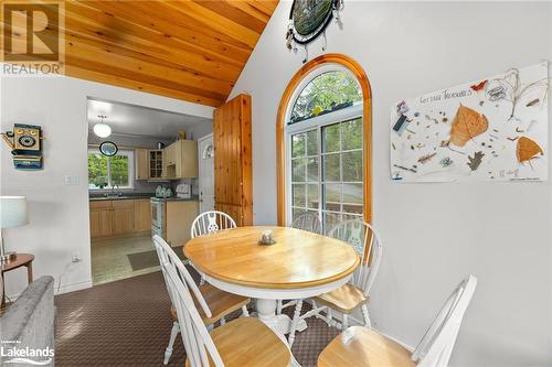 1287 Rackety Trail Road, Minden, ON - Indoor Photo Showing Dining Room