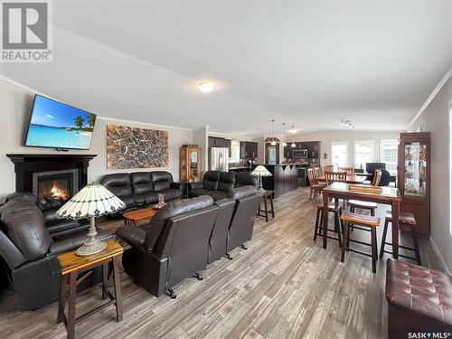 4 Pine Drive, Candle Lake, SK - Indoor With Fireplace