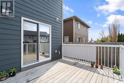 122 Chubb Cove, Saskatoon, SK - Outdoor With Deck Patio Veranda With Exterior