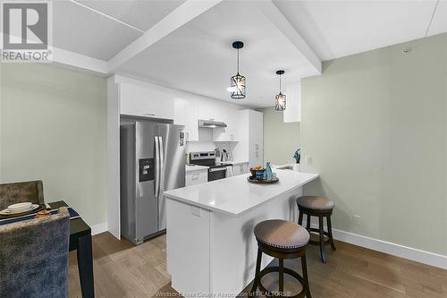 2550 Sandwich West Parkway Unit# 206, Lasalle, ON - Indoor Photo Showing Kitchen With Stainless Steel Kitchen