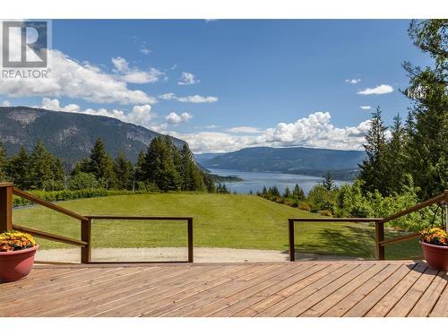 285 Kault Hill Road, Salmon Arm, BC - Outdoor With Body Of Water With Deck Patio Veranda With View