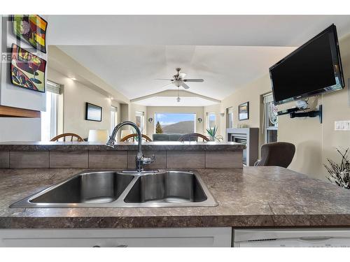 285 Kault Hill Road, Salmon Arm, BC - Indoor Photo Showing Kitchen With Double Sink