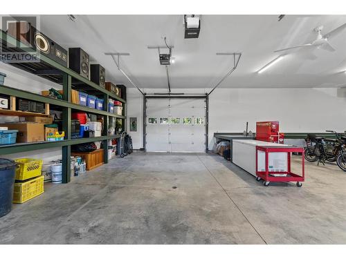 285 Kault Hill Road, Salmon Arm, BC - Indoor Photo Showing Garage