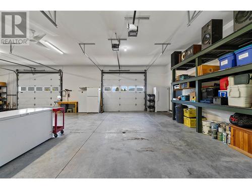 285 Kault Hill Road, Salmon Arm, BC - Indoor Photo Showing Garage