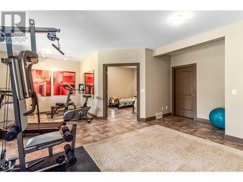 4100 Gallaghers Parkland Drive Unit# 12, Kelowna, BC - Indoor Photo Showing Gym Room
