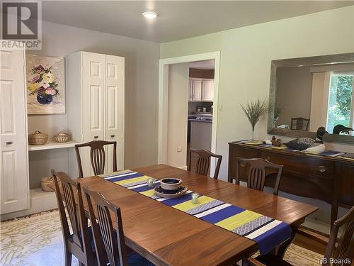 11 Route 760, Oak Bay, NB - Indoor Photo Showing Dining Room