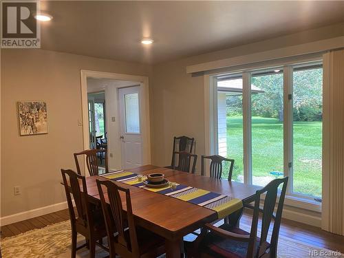 11 Route 760, Oak Bay, NB - Indoor Photo Showing Dining Room