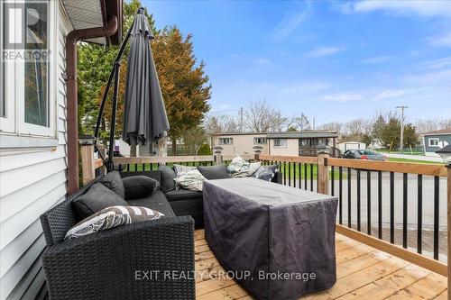 75 - 63 Whites Road, Quinte West, ON - Outdoor With Deck Patio Veranda With Exterior