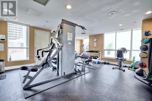 1401 - 70 High Park Avenue, Toronto, ON - Indoor Photo Showing Gym Room