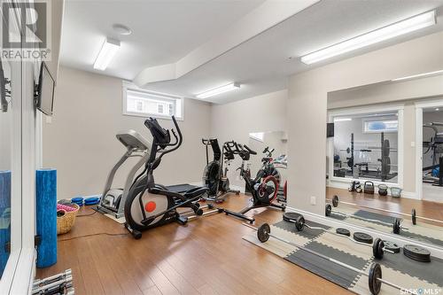 1027 15Th Street E, Saskatoon, SK - Indoor Photo Showing Gym Room