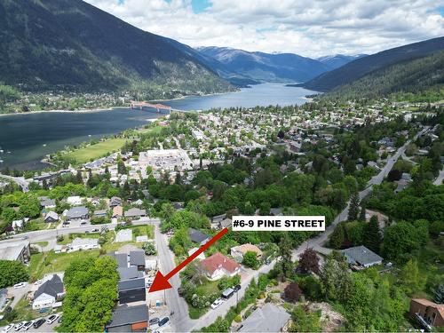 6 - 9 Pine Street, Nelson, BC - Outdoor With Body Of Water With View