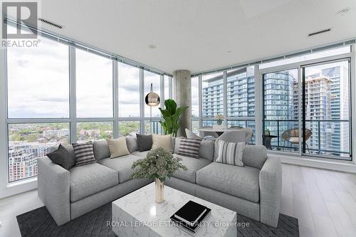 2405 - 51 East Liberty Street, Toronto (Niagara), ON - Indoor Photo Showing Living Room