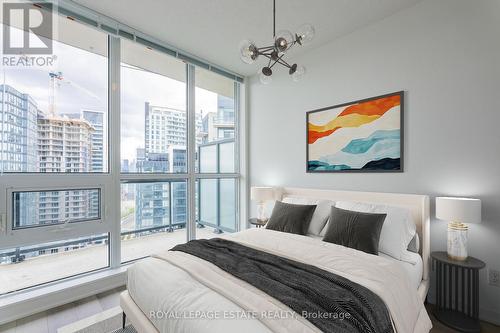 2405 - 51 East Liberty Street, Toronto (Niagara), ON - Indoor Photo Showing Bedroom