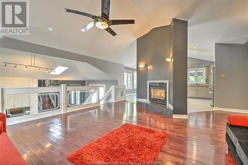 3566 Whiteside Drive, Windsor, ON - Indoor With Fireplace