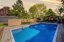 641 Rose Street, Cambridge, ON  - Outdoor With In Ground Pool With Deck Patio Veranda With Backyard 