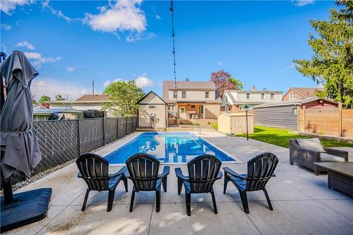 641 Rose Street, Cambridge, ON - Outdoor With In Ground Pool With Deck Patio Veranda