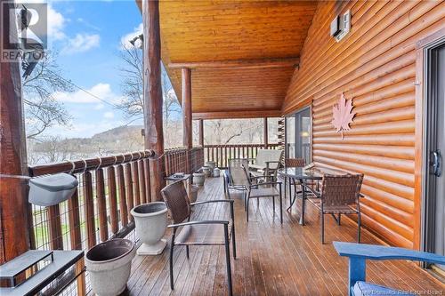 2381 Route 124, Hatfield Point, NB - Outdoor With Deck Patio Veranda With Exterior