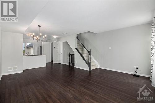 2nd level open concept living, dining & kitchen. - 546 Recolte Private, Ottawa, ON 
