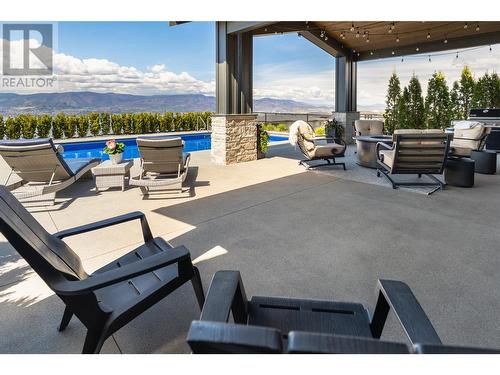 1717 Fawn Run Drive, Kelowna, BC - Outdoor With In Ground Pool With Deck Patio Veranda With View With Exterior
