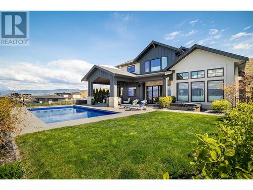 1717 Fawn Run Drive, Kelowna, BC - Outdoor With In Ground Pool With Deck Patio Veranda