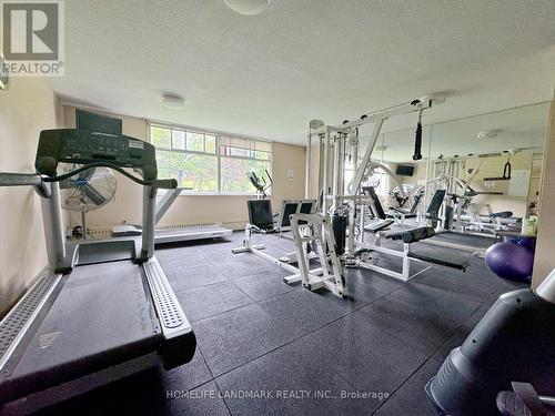 901 - 551 The West Mall, Toronto, ON - Indoor Photo Showing Gym Room
