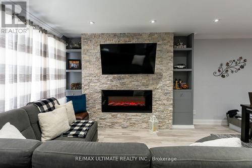 125 Caledonia Road W, Toronto, ON - Indoor Photo Showing Living Room With Fireplace