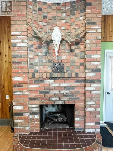 419 7Th Street W, Meadow Lake, SK - Indoor With Fireplace
