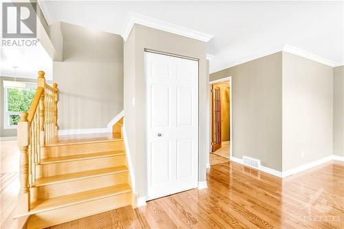 Hardwood stairs & floors - 127 Withrow Avenue, Ottawa, ON - Indoor Photo Showing Other Room