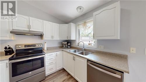 456 Draper Street, Pembroke, ON - Indoor Photo Showing Kitchen With Double Sink