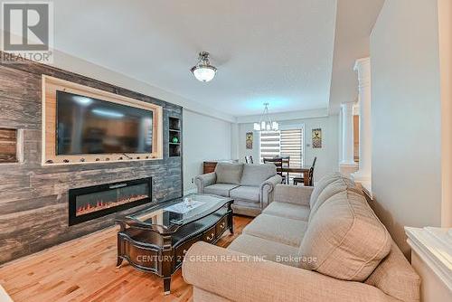 212 Lena Crescent, Cambridge, ON - Indoor Photo Showing Living Room With Fireplace