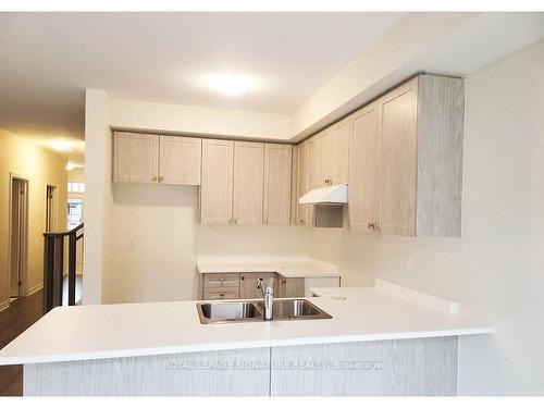 32 Sun Haven Lane E, Thorold, ON - Indoor Photo Showing Kitchen With Double Sink