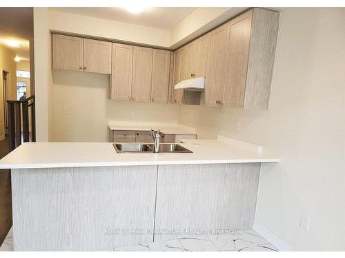 32 Sun Haven Lane E, Thorold, ON - Indoor Photo Showing Kitchen With Double Sink