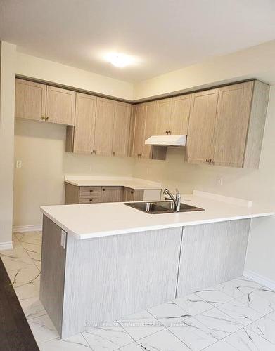 32 Sun Haven Lane E, Thorold, ON - Indoor Photo Showing Kitchen With Double Sink