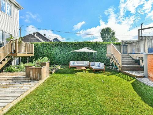 Cour - 65 Rue De La Picardie, Blainville, QC - Outdoor With Above Ground Pool With Backyard