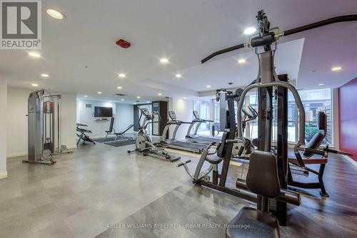 611 - 15 James Finlay Way, Toronto (Downsview-Roding-Cfb), ON - Indoor Photo Showing Gym Room