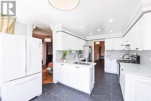 5 Lilly Crescent, Brampton, ON - Indoor Photo Showing Kitchen With Double Sink