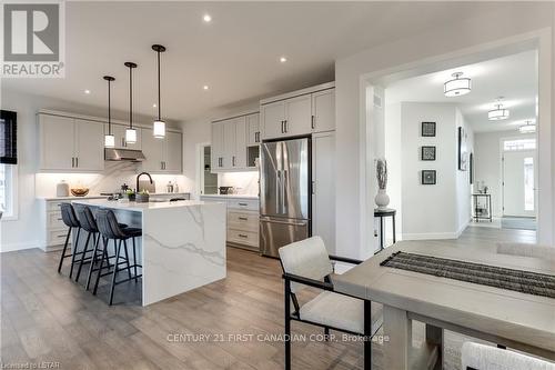 36 Rosina Lane, Zorra (Thamesford), ON - Indoor Photo Showing Kitchen With Upgraded Kitchen