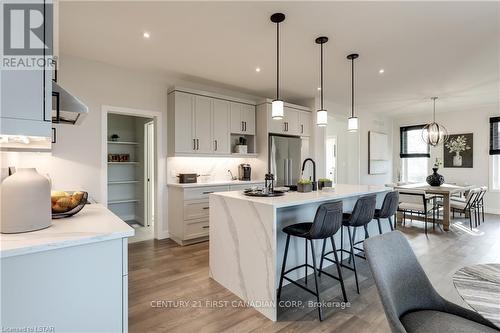 36 Rosina Lane, Zorra (Thamesford), ON - Indoor Photo Showing Kitchen With Upgraded Kitchen