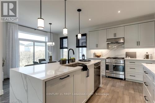 36 Rosina Lane, Zorra (Thamesford), ON - Indoor Photo Showing Kitchen With Upgraded Kitchen