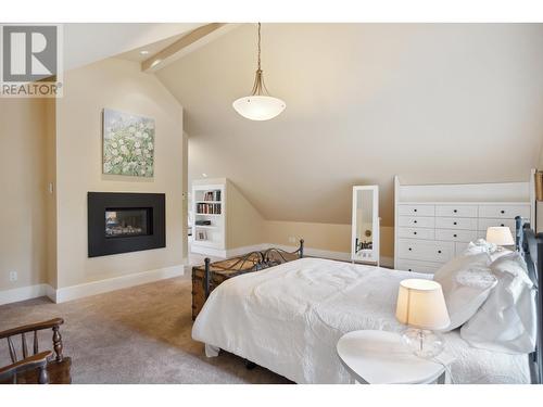 642 E 5Th Street, North Vancouver, BC - Indoor Photo Showing Bedroom With Fireplace